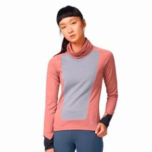 On Running - Weather Shirt - Dust rose/Fossil